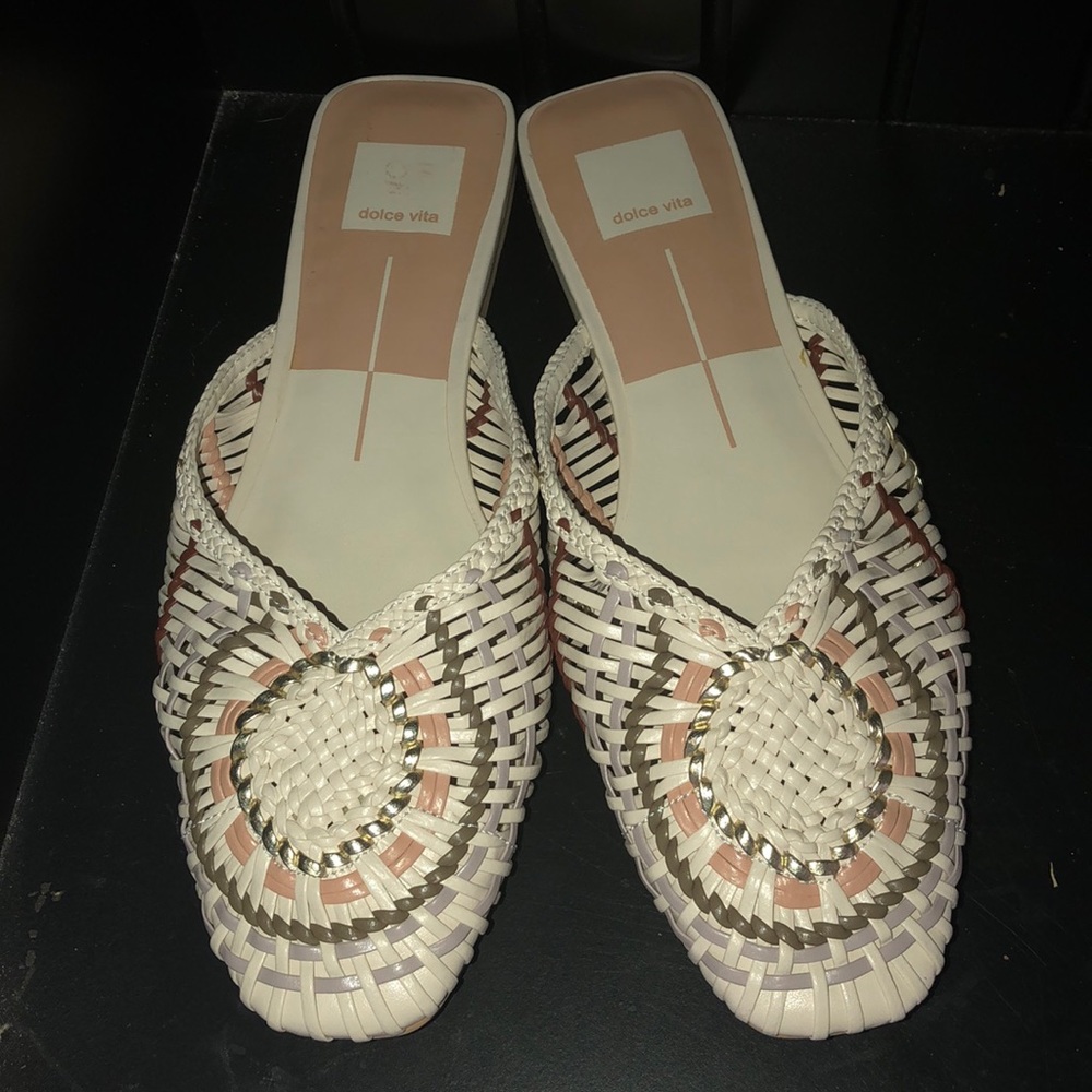 Dolce vita Baez woven mules ⭐️